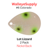 Walleye Supply Custom's Lot Lizzard #6 Colorado Nickel Back