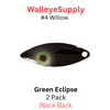 Walleye Supply Customs #4 Willow Green Eclipse