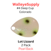 Walleye Supply Customs Lot Lizard #4 Deep Cup Colorado