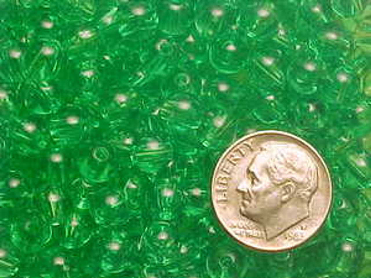 6mm Fishing Lure Beads TRANSLUCENT MINT GREEN 100/PK