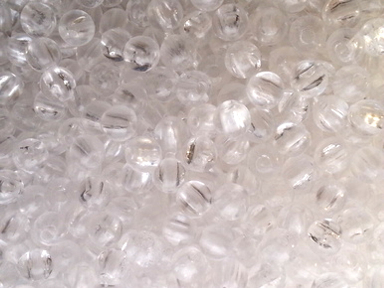Fishing Beads Round 4mm CLEAR 100/PK 