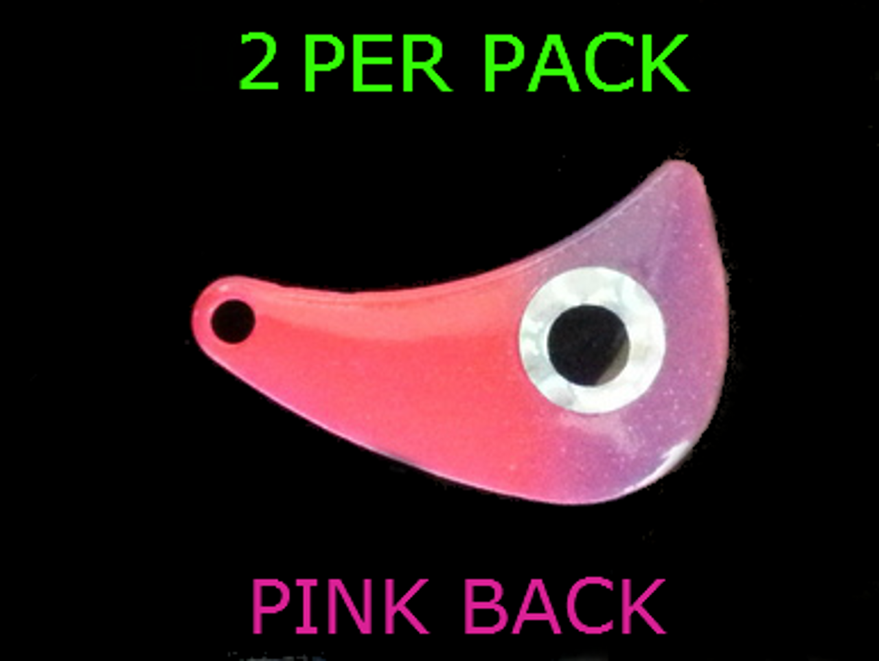 Spinner Blades HATCHET #4 PINK/PURPLE/EYE