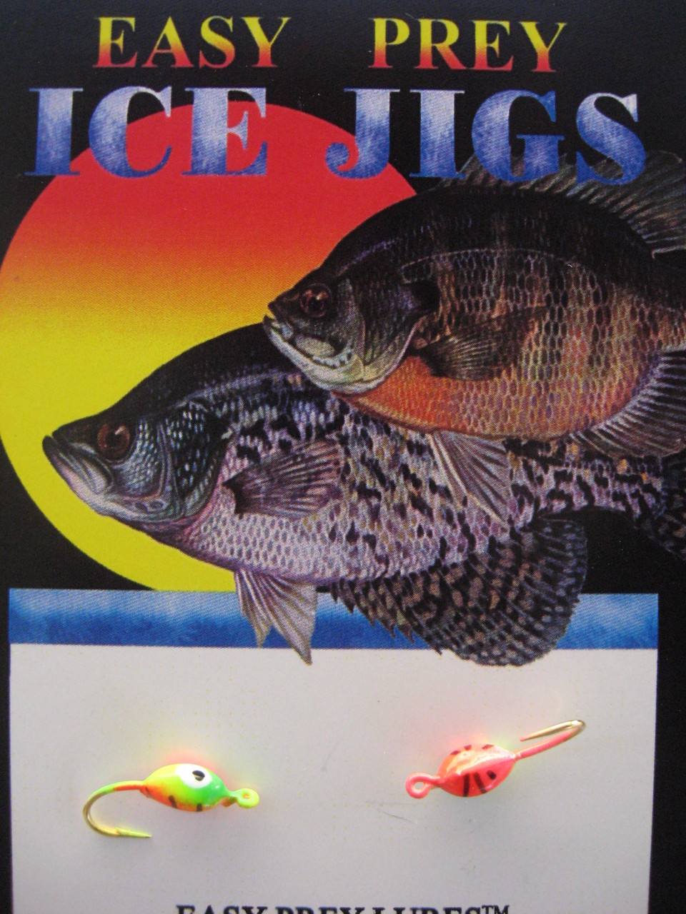 ICE FISHING LURES #10 PANTICK RED/GRN/CHART / EASY PREY LURES