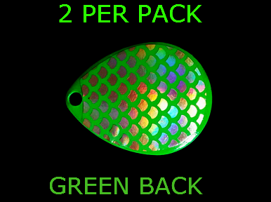 10 Per ORDER SIZE #7 COLORADO SPINNER BLADES MANY COLOR CHOICES - Foto 5