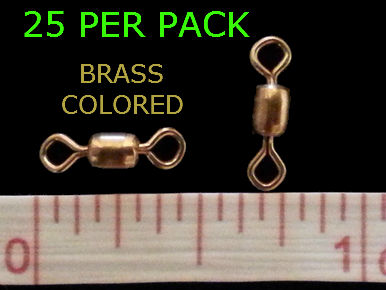 #10 SWIVELS BRASS