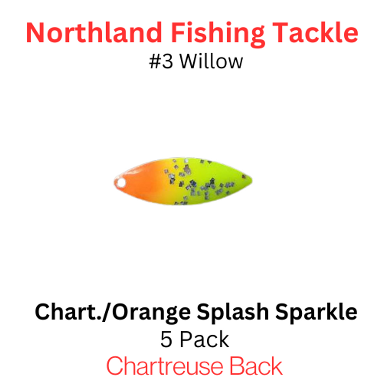 Northland Tackle WILLOWLEAF BLADES size 3 #002