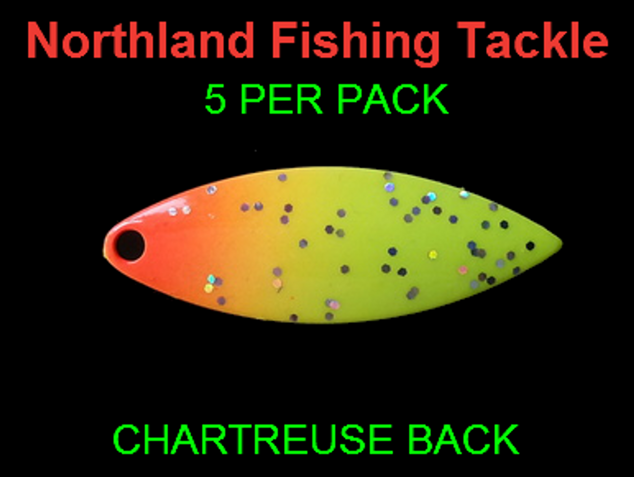 Northland Tackle WILLOWLEAF BLADES size 3 #001 