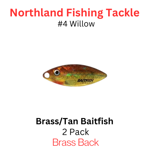 Northland Tackle WILLOWLEAF BLADES size 4 #039