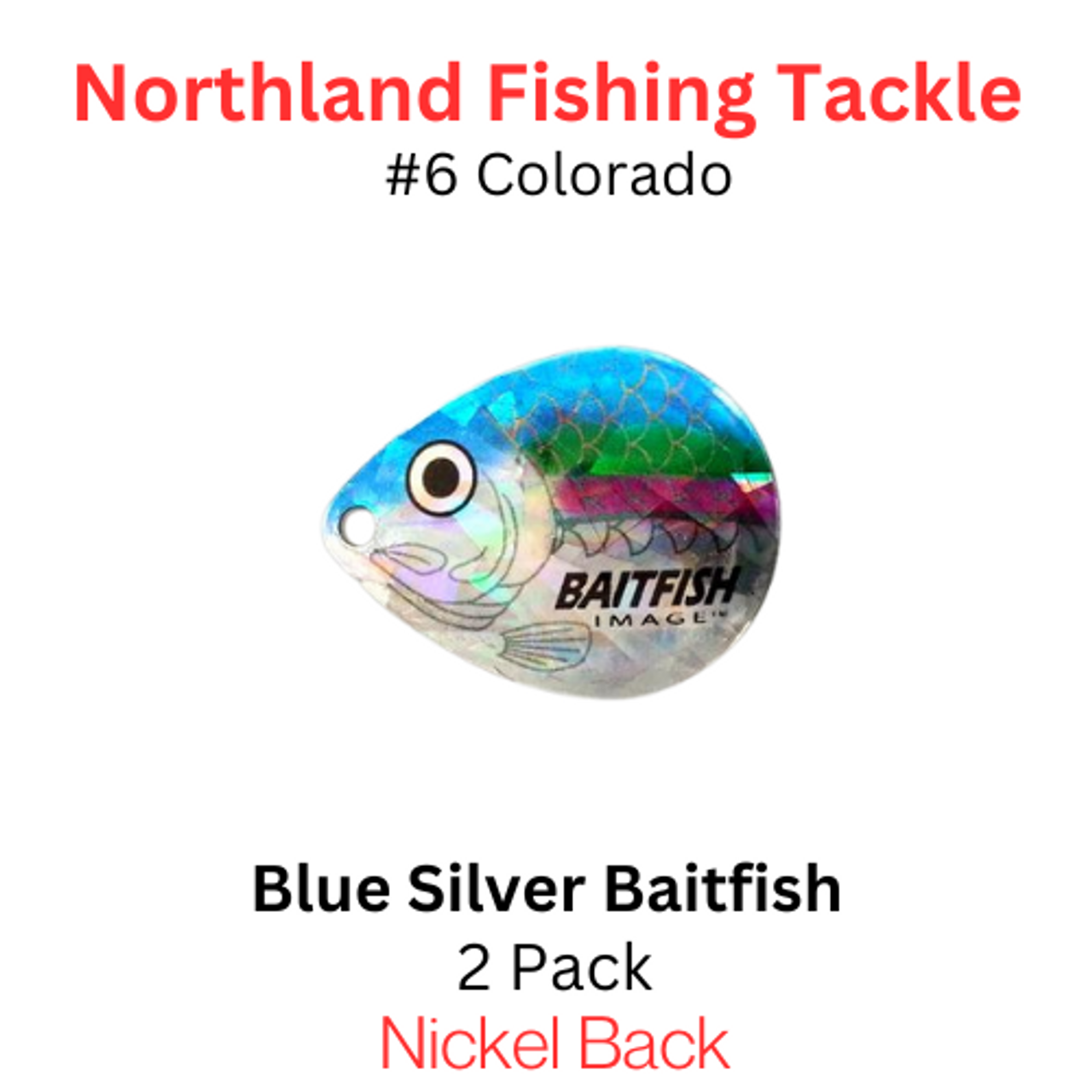 Northland Tackle COLORADO BLADES size 6 #133