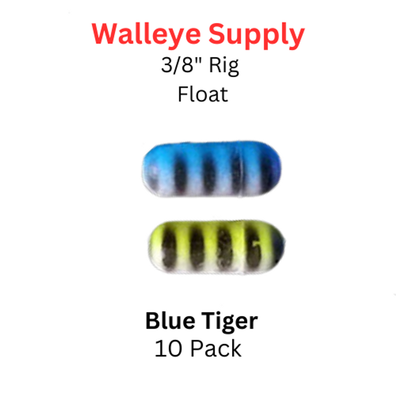 3/8" BLUE TIGER Rig (Pill) Float