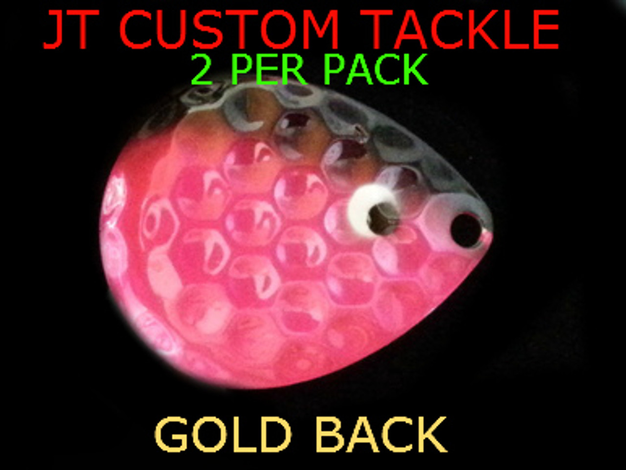 JT CUSTOM TACKLE colorado #5 MAGENTA MINNOW