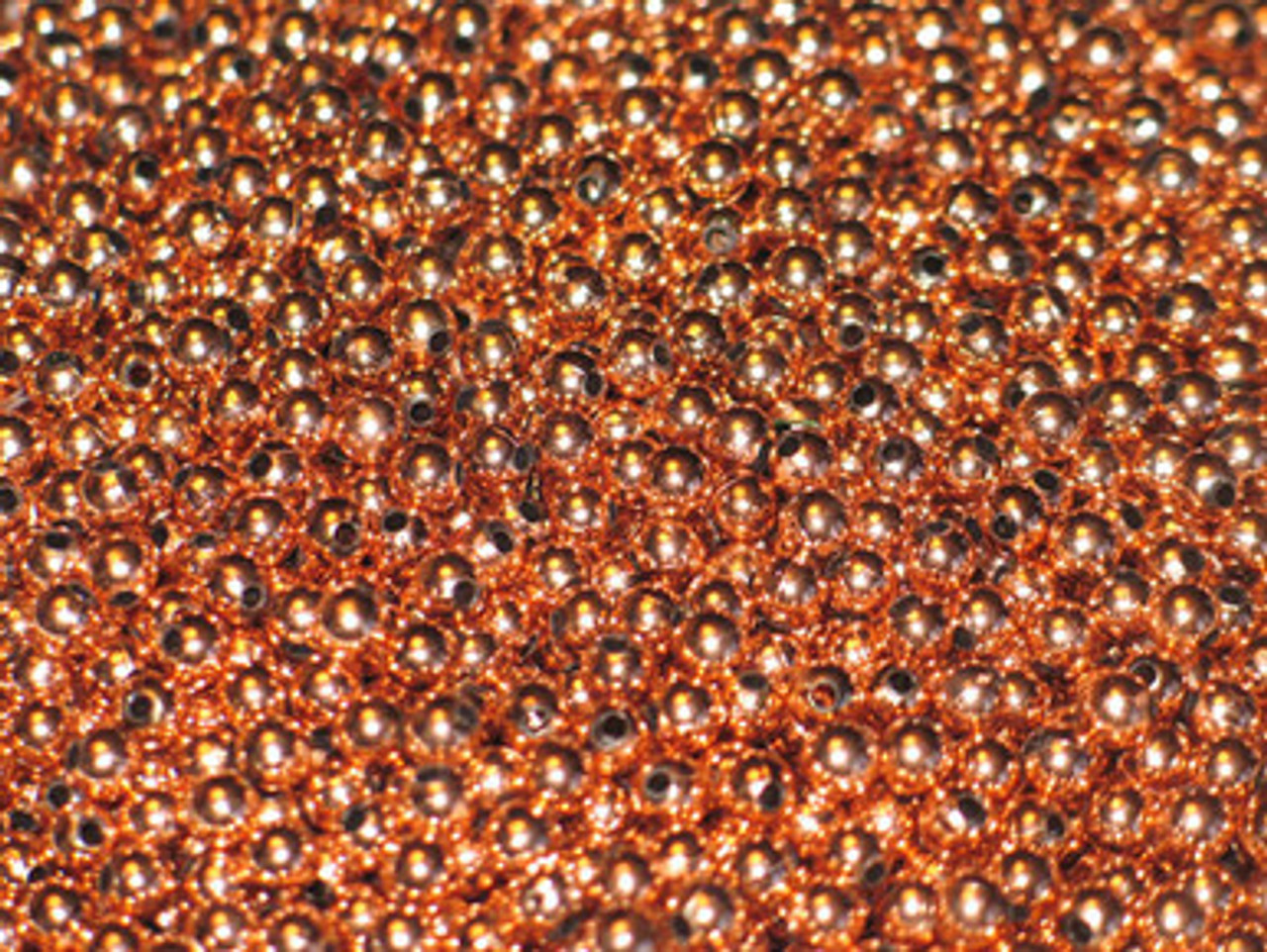 JT 4mm Metallic Copper Beads 100/PK