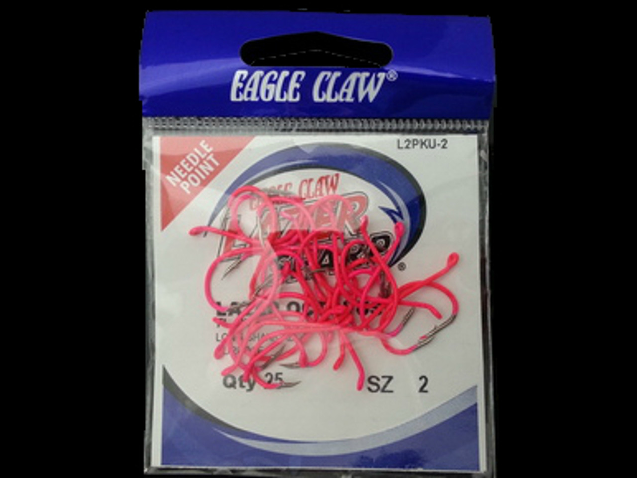 EAGLE CLAW LAZER OCTOPUS HOOKS 25/pk- PINK #2 