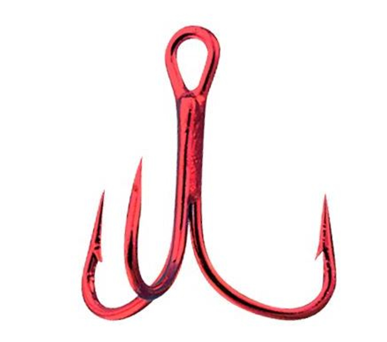 EAGLE CLAW L934R LAZER 3X RED TREBLE HOOKS 20/pk- #6 