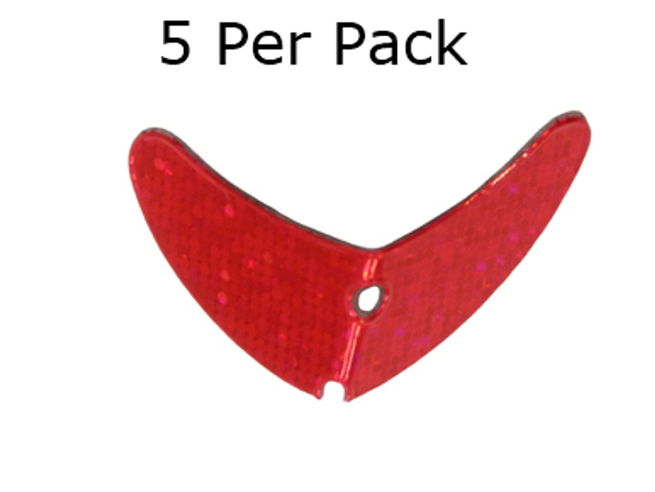 Macks Smile Blade 1.1" hot pink Sparkle for walleye harnesses