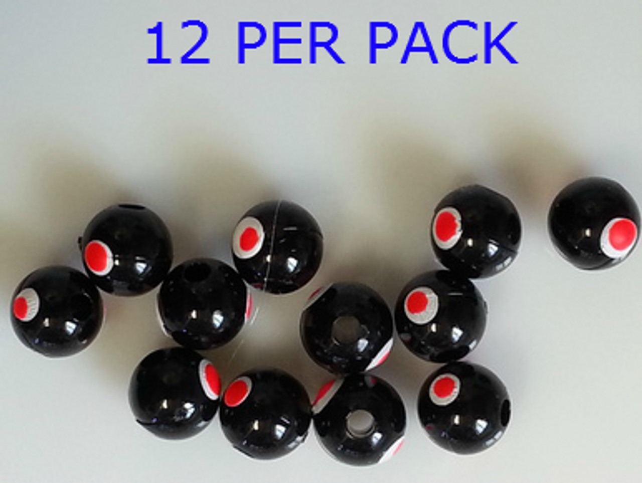 EYE Beads 6mm BLACK