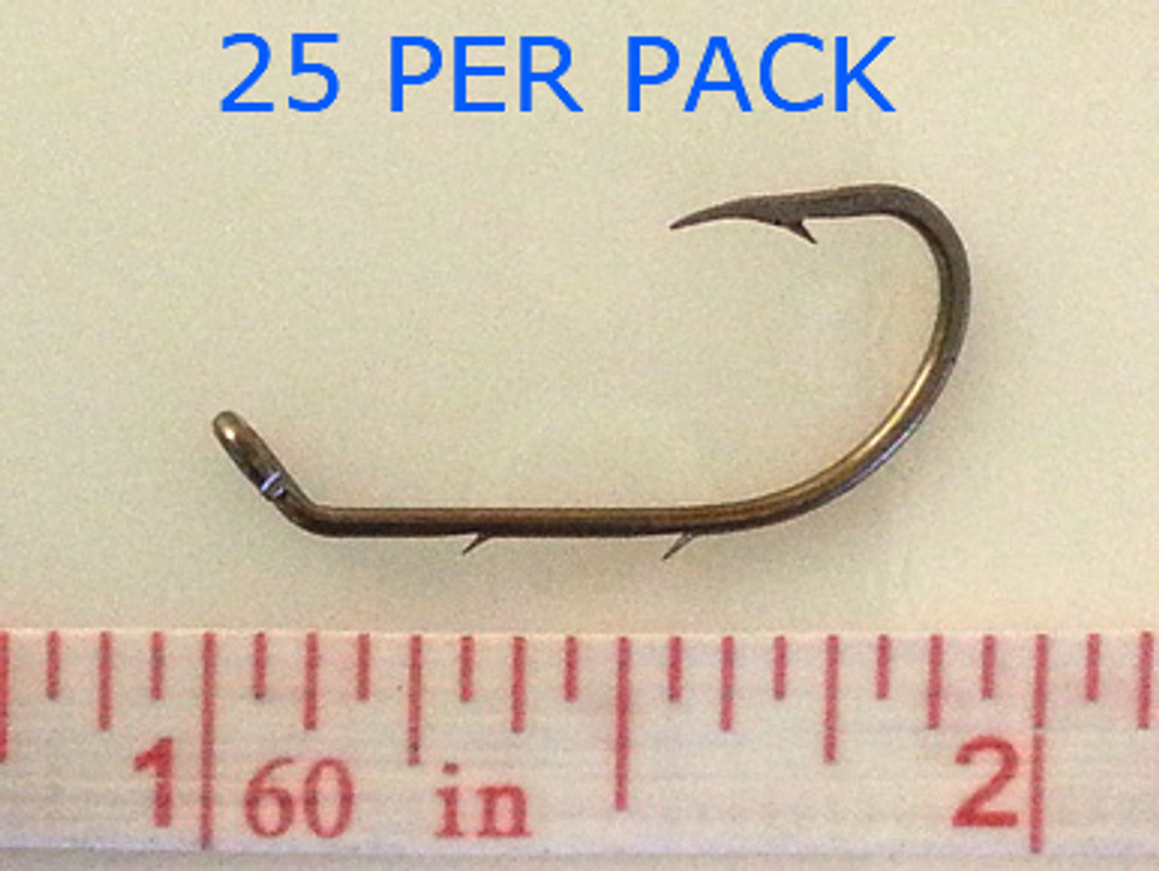 EAGLE CLAW L181 LAZER BAITHOLDER HOOKS 25/pk- BRONZE 
