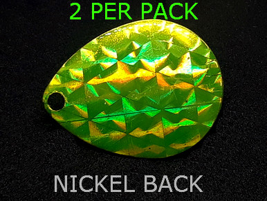 COLORADO SPINNER blades 5 FOILISTIC CHARTRUESE