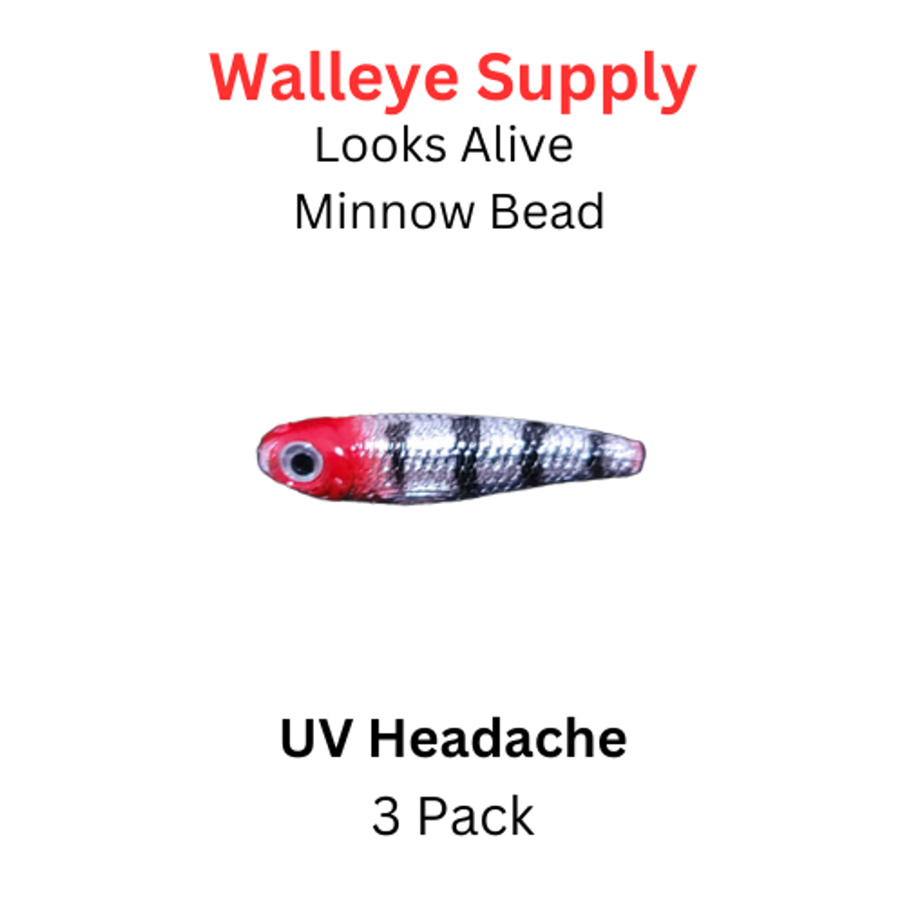 Looks Alive Minnow Beads UV HEADACHE