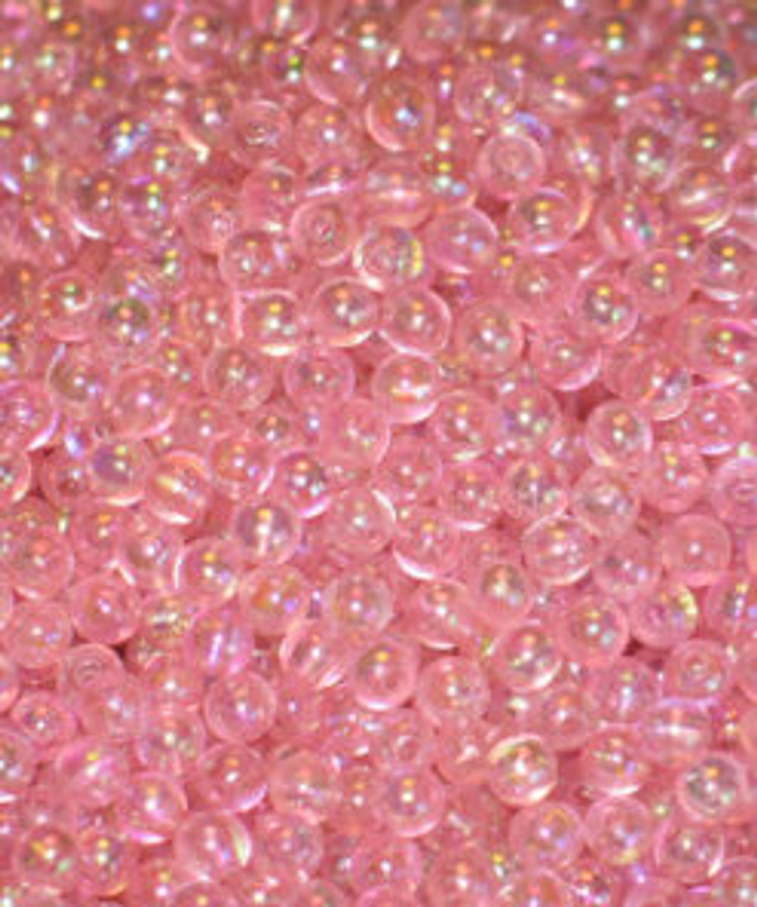 JT 4mm Pearlized Trans. Pink Beads 100/PK