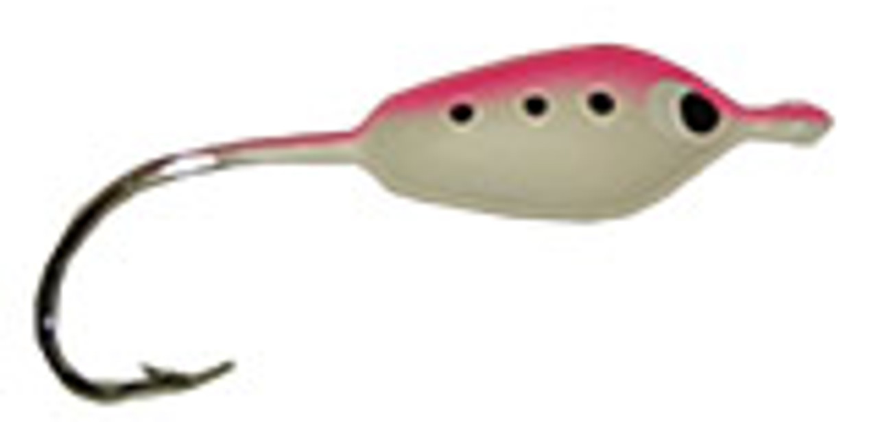 Floating Jig Heads #3/0 surf hook WHITE/PINK