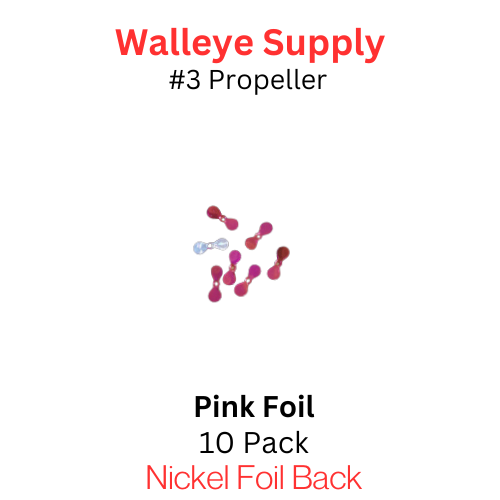 Size 3 PINK FOIL Propeller