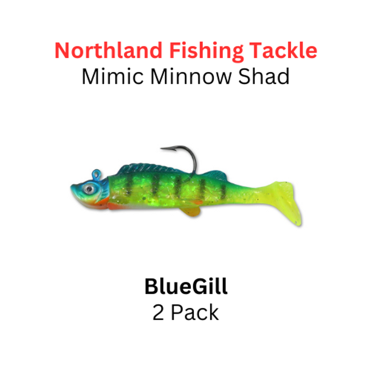 Northland Fishing Tackle 1/4oz Bluegill Mimic Minnow Shad