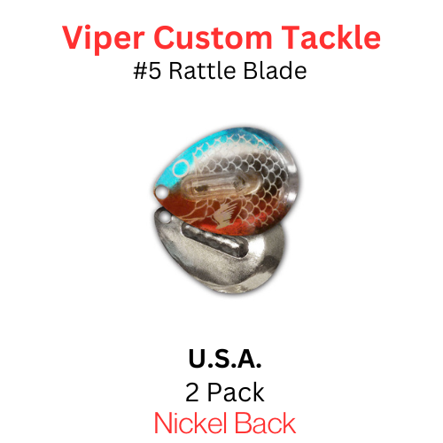 Viper Tackle Rattle Blades #5 U.S.A.