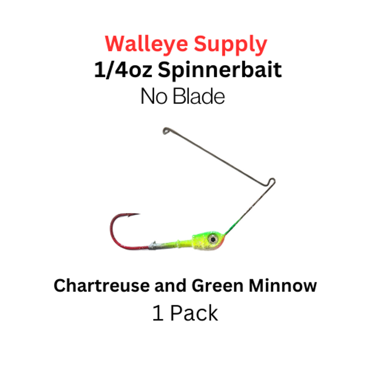 Northland fishing tackle reef runner: Chartreuse and green minnow