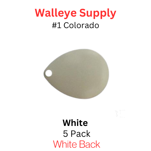 Size 1 White Colorado 5/PK