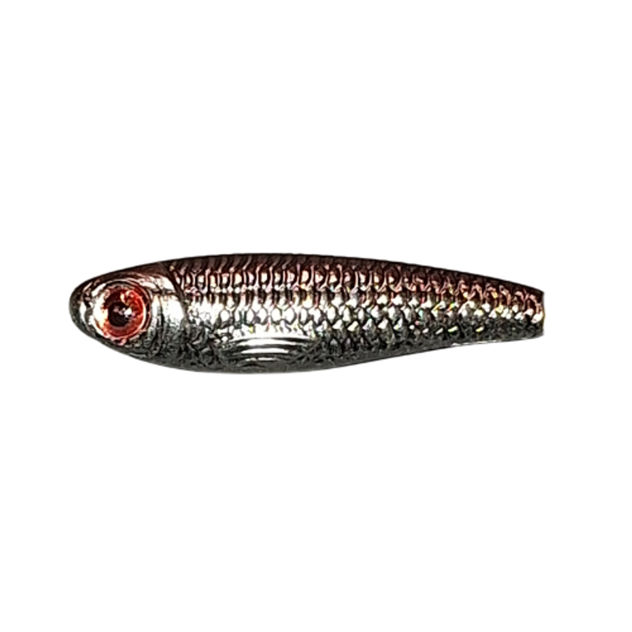 Looks Alive Minnow Beads BROWN & SILVER SHINNER MINNOW