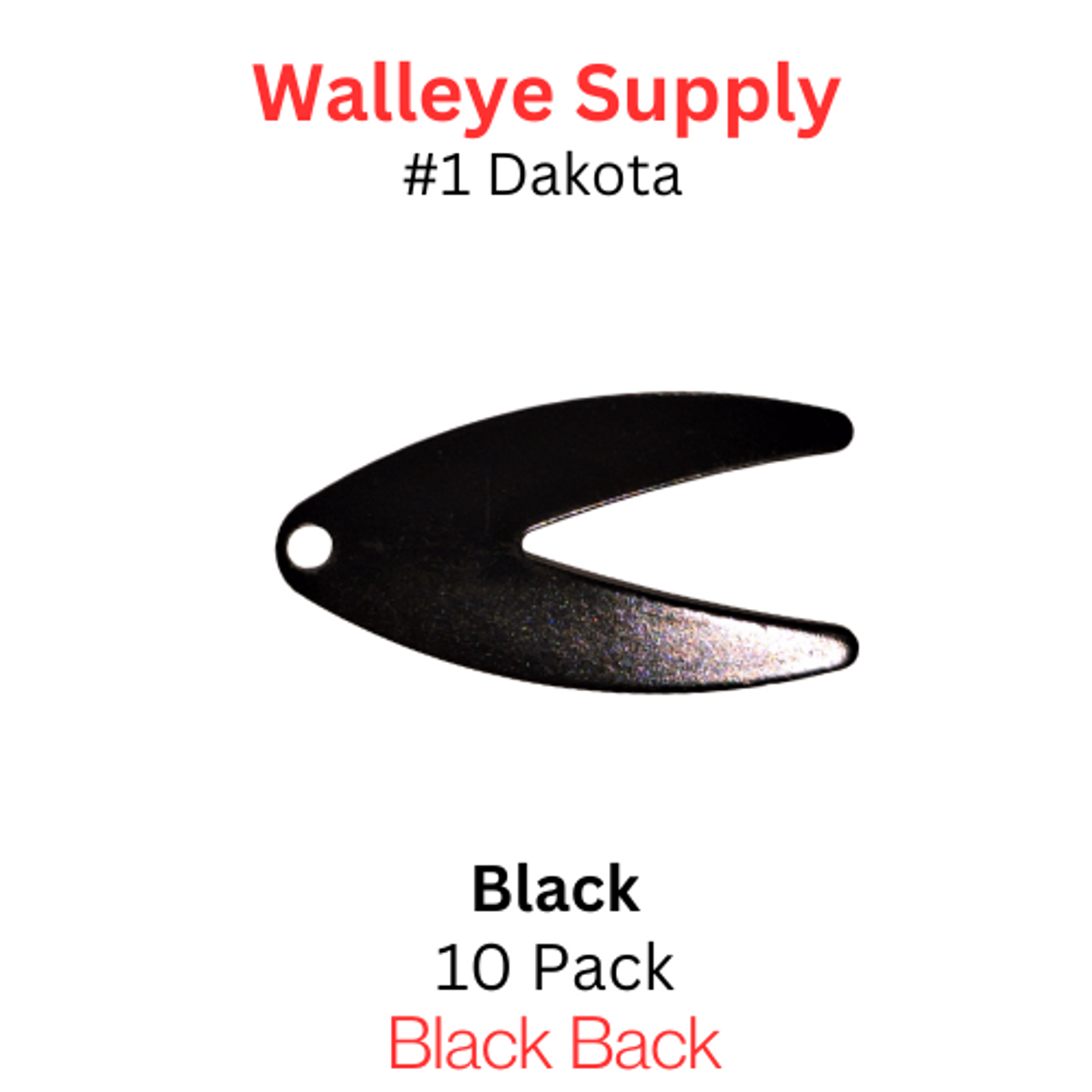 DAKOTA spinner blades #1 BLACK