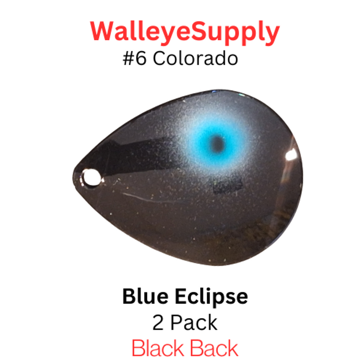 Walleye Supply Customs Blue Eclipse #6 Colorado