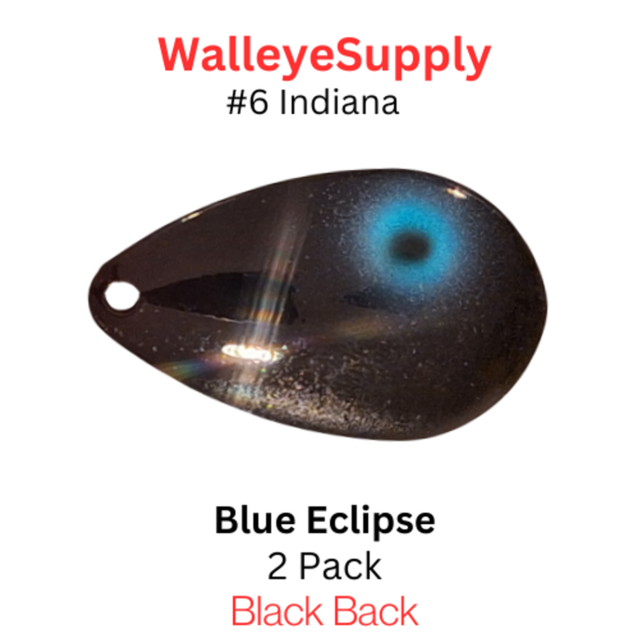 Walleye Supply customs #6 Indiana with Blue Eclipse
