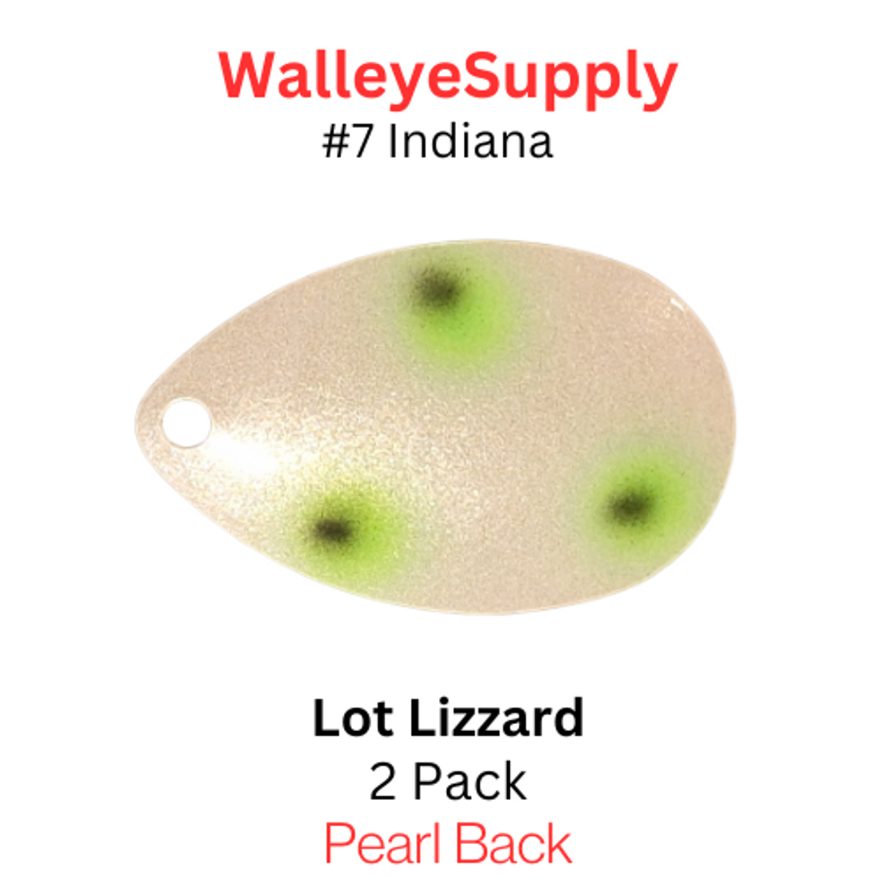 Walleye Supply Customs Lot Lizard #7 Indiana