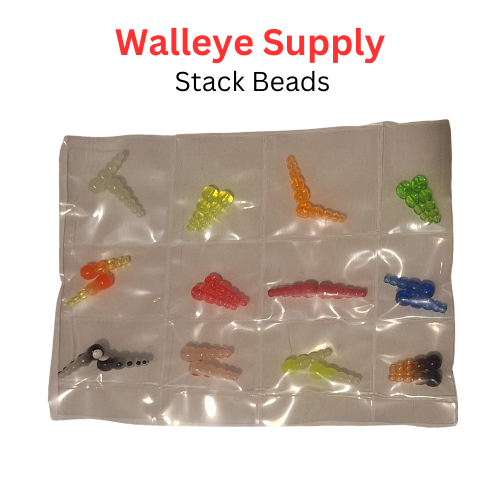 Stack Bead Sampler 24 stack beads (12 sets)