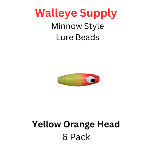 Yellow with Red Head