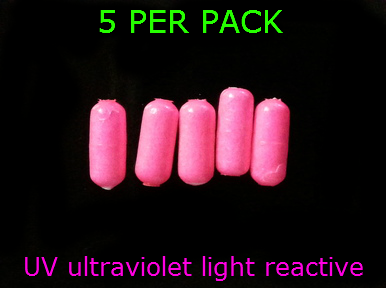 RIG FLOATS 5/16" UV PINK LIVE BAIT RIGS