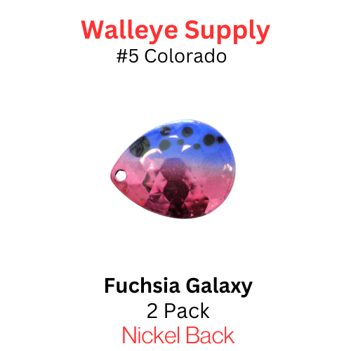 Walleye Candy 12-Pack Copper Colorado #3.5 Spinner Blades