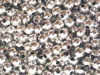 Fishing Beads Round 3mm BRASS 100PK