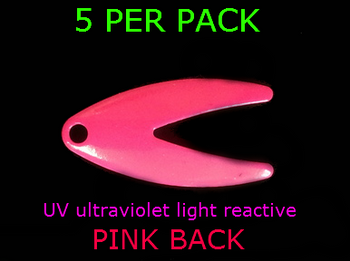 DAKOTA SPINNER BLADES #1 UV PINK