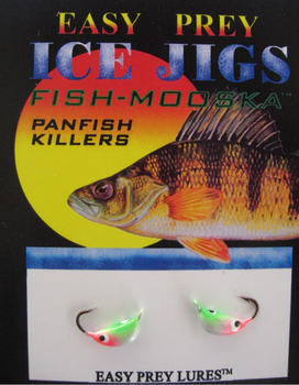ICE FISHING JIGS #10 BUG MOOSKA MELLON/ EASY PREY LURES
