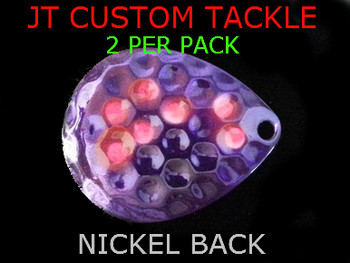 JT COLORADO spinner blades #4 PURPLE VODOO (118) JT COLORADO spinner blades #4 PURPLE VODOO (118)