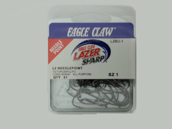 EAGLE CLAW LAZER SHARP OPCTOPUS HOOKS for Lindy Rigs for walleye harnesses and walleye fishing