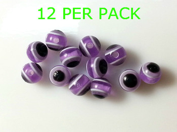 LURE BEADS 8MM PURPLE