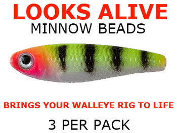 Looks Alive Minnow Beads PSYCHO TIGER