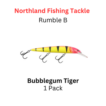 Northland Fishing tackle: Rumble B size 13 Bubblegum Tiger