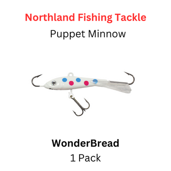 NORTHLAND FISHING TACKLE: 1oz Puppet Minnow Jig WONDERBREAD