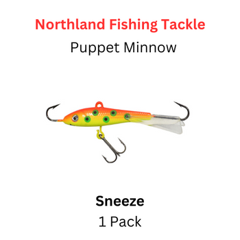 Northland Puppet Minnow - Glo White