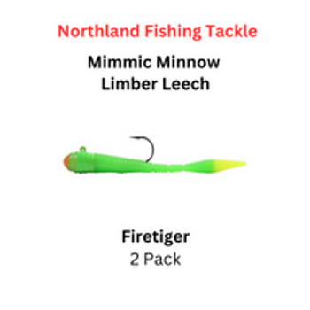 NORTHLAND FISHING TACKLE: 1/8oz Firetiger limber leech